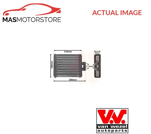 Heater radiator exchanger - heater,