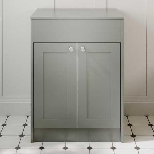 Grey traditional freestanding - grey,