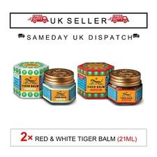 Tiger Balm 2 X Red & White