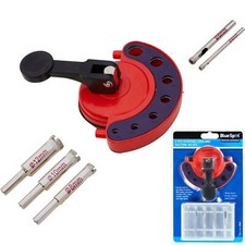 6pc Diamond Jig Drill Bit Set Glass Ceramic Granite Tiles Porcelain 19520