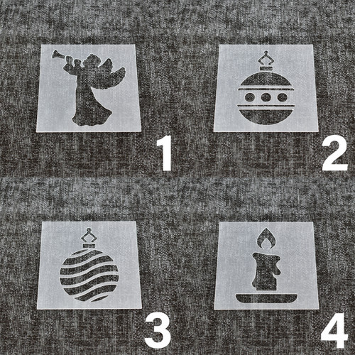 Christmas stencils choose a - stencils,