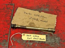 Derbi GPR50cc Front Wheel Spindle