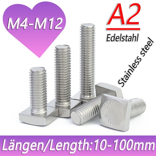 Stainless steel square head - stainless,