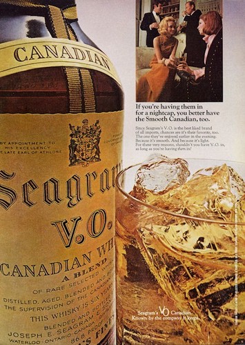 1969 seagram print ad - seagram's,