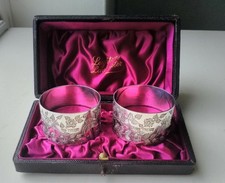 BEATIFUL PAIR OF CASED SOLID