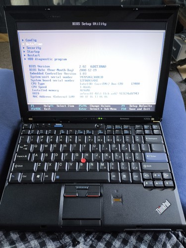 Lenovo thinkpad x200s - 4gb, ram
