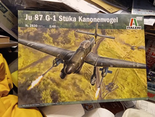 Italeri junkers 87 g 1 - italeri, ju