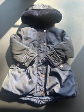 Ted Baker Winter Jacket Blue Girl 18-24 Months Warm