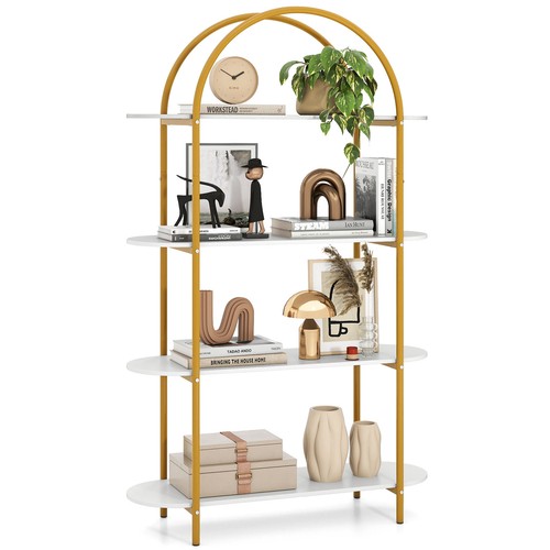 Arched bookshelf tier - bookshelf, modern