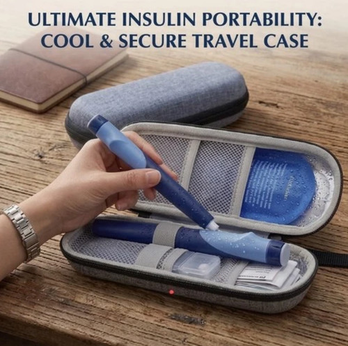 Insulin cooling case - cooling, travel