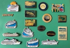 Souvenir fridge magnet - Ocean Liners
