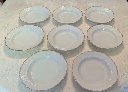 Vintage dresden salad plates - salad,
