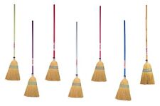 COLOURFUL TUBTRUG RED GORILLA CORN BROOM BRUSH STABLE GARDEN HORSE EQUESTRIAN