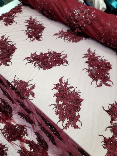 Burgundy fashion fabric the - burgundy,