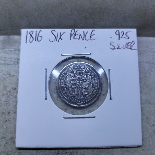 1816 sixpence george - -,