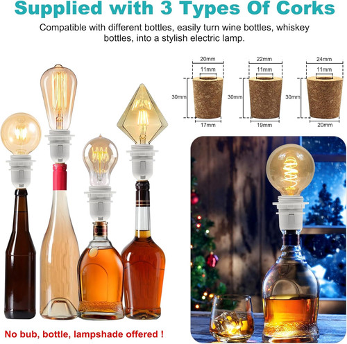Bottle lamp kits pack - lamp, kits,