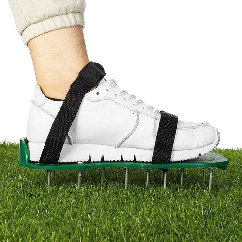 Lawn aerator spiked shoes - aerator,