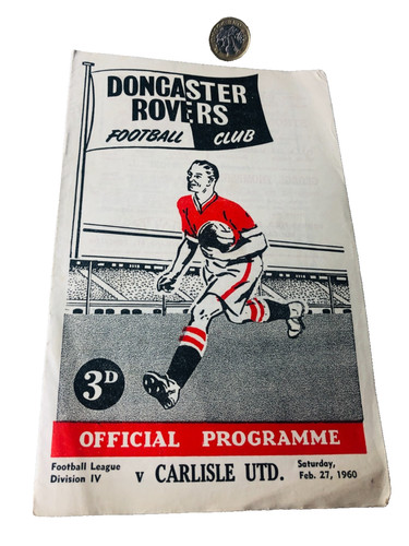 Football programme doncaster - football,
