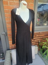 Zara Black Maxi Dress,new With