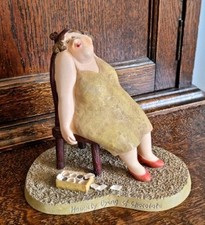 Bottman Design Figure REAL PEOPLE Erika Oller HAPPILY DYING OF CHOCOLATE #75401