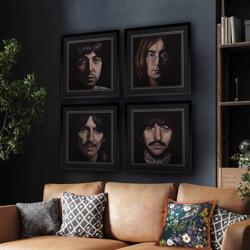 The beatles print - the, john