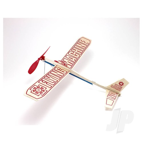Guillow flying machine balsa - flying,