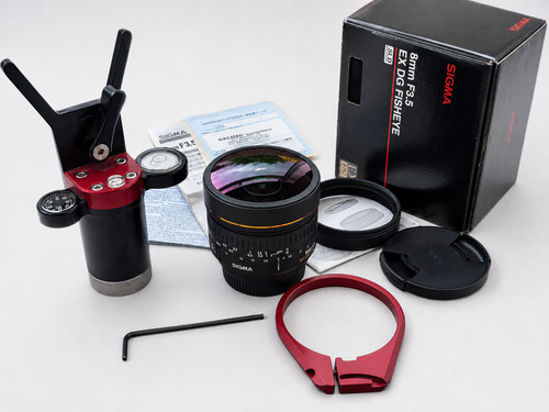 Sigma 8mm dg circular - 8mm, f3.5