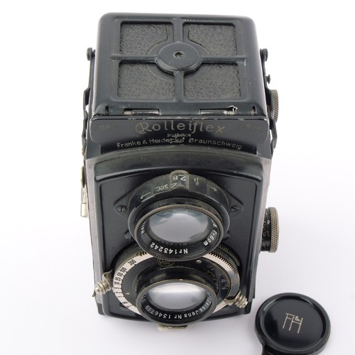 Rolleiflex 4x4 original black - rolleiflex,