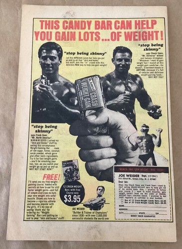 Candy bar diet 1969 - diet, print