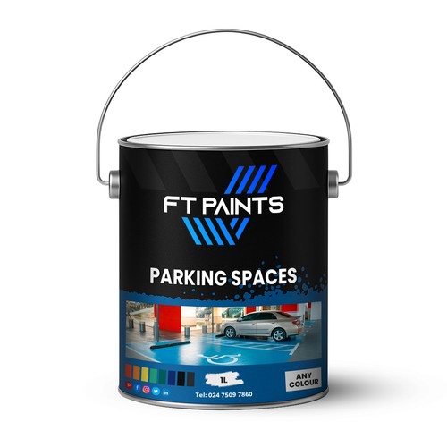 Paints kit epoxy gloss - paints, 1.5l