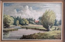 David Rust  1978 large oil