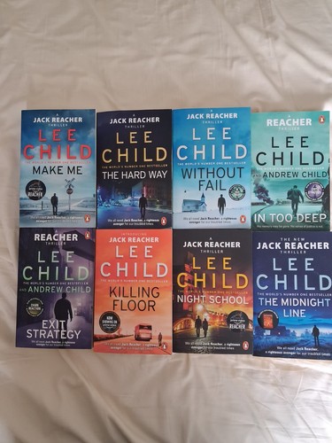Jack reacher books paperback - 8,