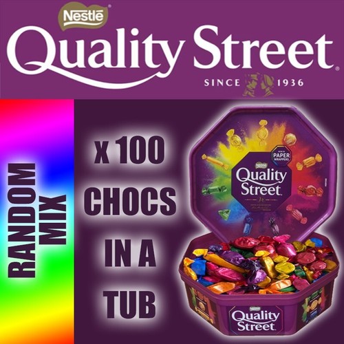 100 random mix chocolates - 100,