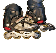 AIRWALK  Pro Soft Boots Unisex Red/grey UK 8 Inline Skates, Inline Roller Skates