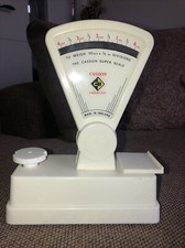 VINTAGE/RETRO CHILDS TOY WEIGHING SCALE BY CASDON LUXERY TOY