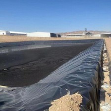 Garden Membrane Pool Pond Liner Film Black Fish Farm Tank Reinforced Outdoor