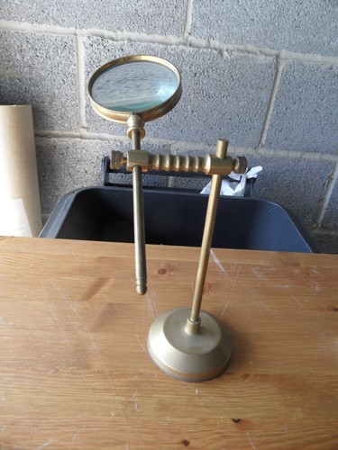 Antique english brass desktop - antique,