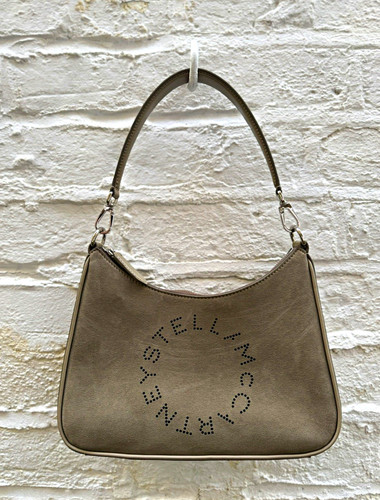 Stella mccartney logo taupe - mccartney,