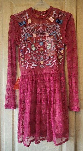New frock frill berry lace - &,