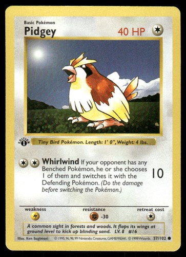 Pokemon cards pidgey - pokemon,