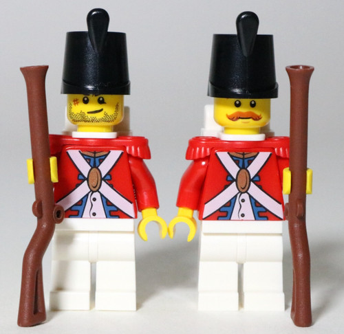 Lego pirate redcoat minifigure - pirate,