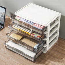3/4/5 Drawers Desktop Storage