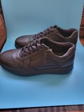 Hoggs of Fife Brown crossford Country Waterproof Leather Shoe eu41 uk 7-7.5 VG