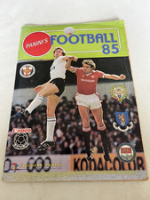 Panini 1985 Football Sticker Album  complete all stickers