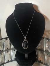 Gemstone Necklace S925 Banded