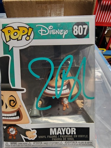 Tim burton signed funko pop - tim,