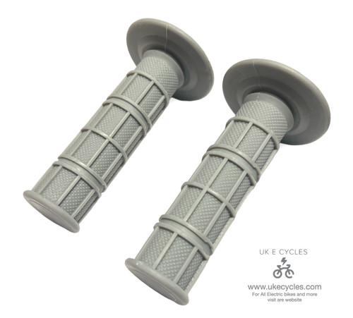Grey pit soft waffle grips - grey,