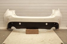 MAZDA 3 MK3 REAR BUMPER IN WHITE BHN9-50221 GENUINE 2013 2014 2015 2016 HATCHBAC