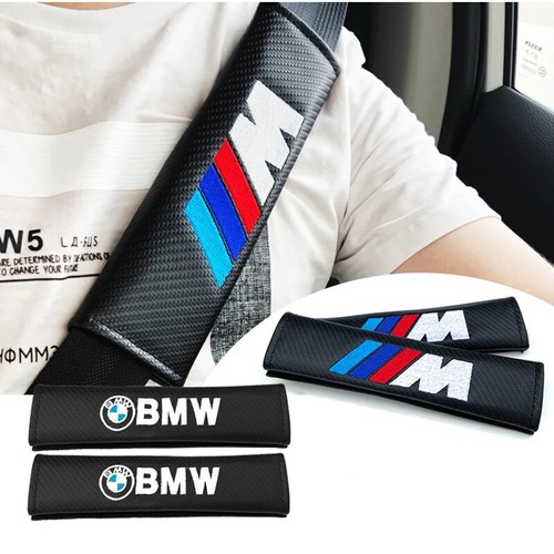 2pcs carbon leather seat belt - leather,