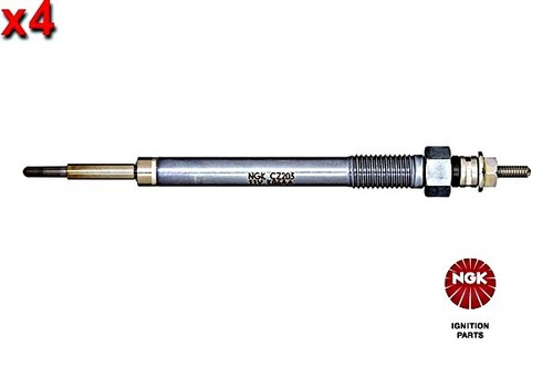 Glow plug ngk fits - glow, hyundai